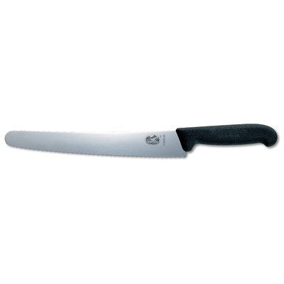 Victorinox Wavy Bread Knife, Challah Knife, Scalloped Blade wit