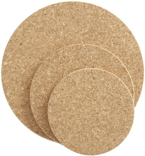 Linden Sweden Jonas 3-Pack Trivet Set - Round Cork
