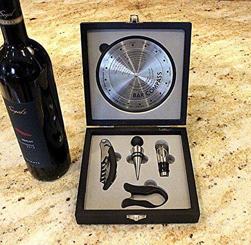 Mimo Style 6 PC Deluxe Wine Accessory Kit