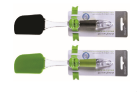 Kadra L. Gourmet Silicone Spatula w/ Lucite Handle Ass. Colors