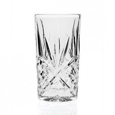 Dublin Crystal Highball Glasses - Set of 4 by Godinger