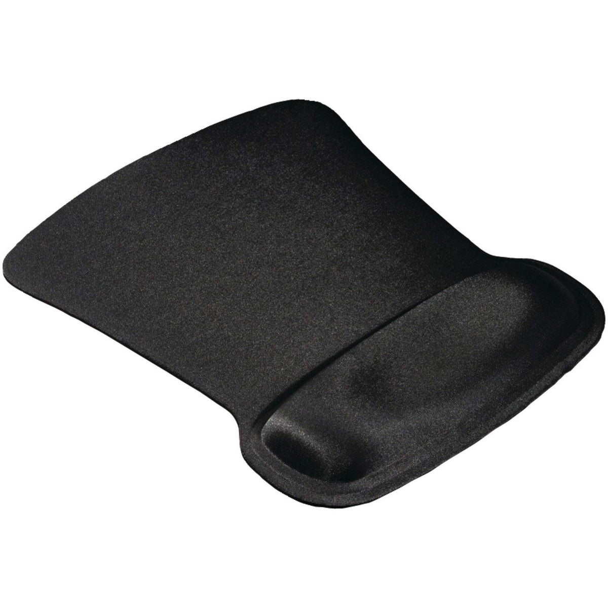 Ergoprene Gel Mousepad with Wrist Rest, Black