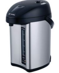 Eurolux 4QT 16C. Manual Hot Water Pump Pot, Black/Stainless Steel PUMPPOT