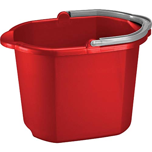 Sterilite 16 Quart Red Dual Spout Pail
