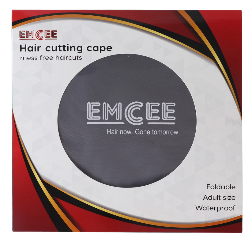 Emcee Foldable Umbrella Hair Cutting Cape - Assorted Sizes