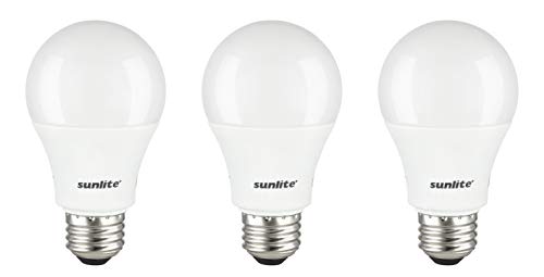 Sunlite 14 Watt Medium Base Light Bulbs, 3 Pack - Warm White