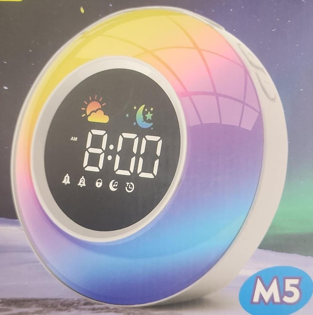 Children's Sleep Trainer Night Light Sound Machine Alarm Clock