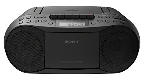 Sony Stereo CFDS70 CD/ MP3 CD/ Cassette Boombox Home Audio Radio - Black