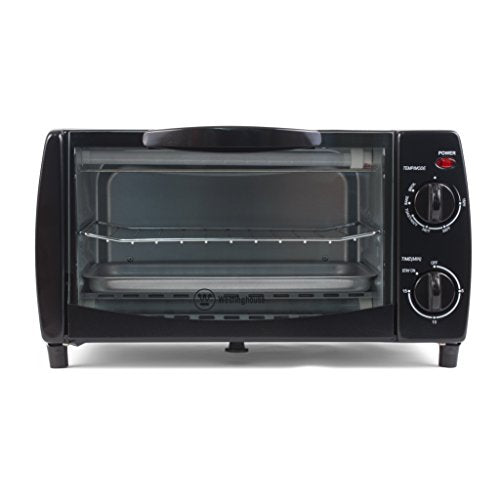 Westinghouse 4-Slice Toaster Oven, Black