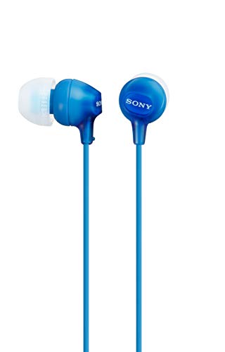 Sony In-Ear Earbud Headphones, Blue