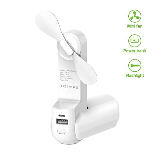 Cellet 3 in 1 Handheld Portable Mini Fan