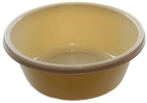 YBM HOME Round Plastic Wash Basin 1148 Ivory