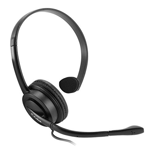 Cellet EP25OP Universal Premium Mono 2.5mm EP250P Hands-Free Headset with Boom Microphone for Landline/Cordless Telephones (Not for Smartphone)