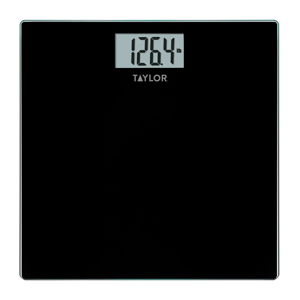 Taylow Digital Glass Bathroom Scale with Black Finish