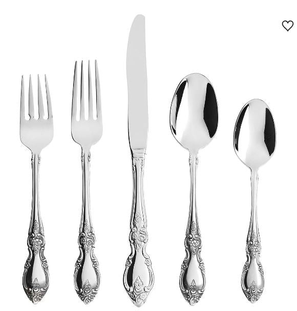 Oneida Louisiana 20 Piece Fine Flatware Set, Service for 4