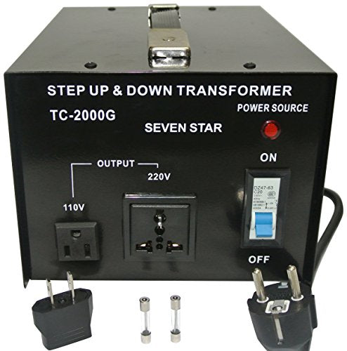 SevenStar 2000 Watt Voltage Transformer