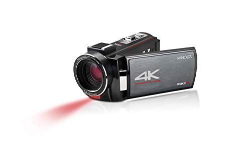 Minolta 4K Ultra HD 30 Mega Pixels Night Vision Digital Camcorder