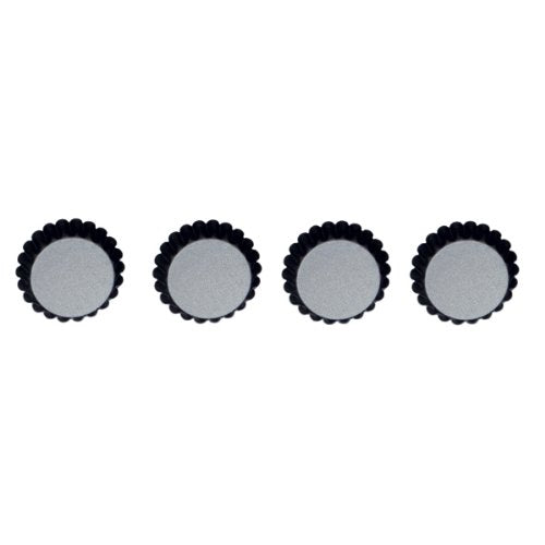 Norpro 3963 Nonstick Tartlet Pans, Set of 4 (3" diameter, .75 "inches deep)