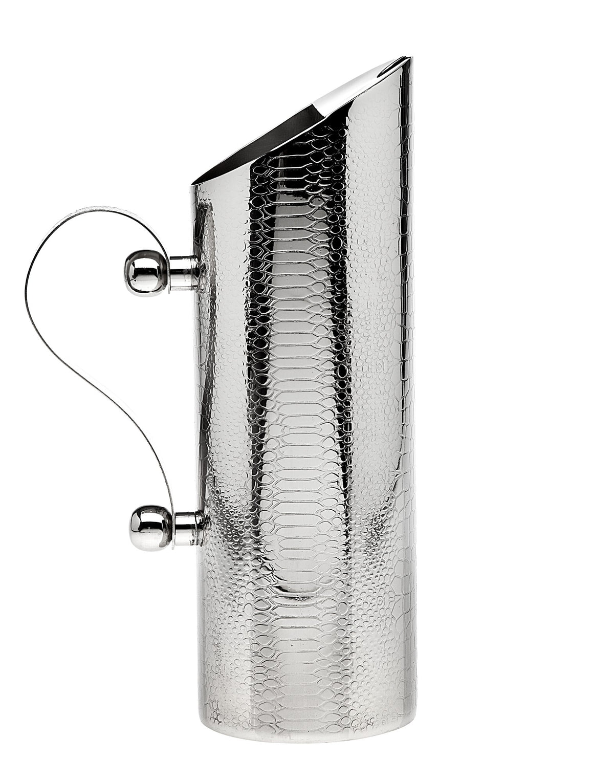 Godinger Croco 60 oz Water Jug Pitcher (7.5" L X 4.5" W X 12" H)