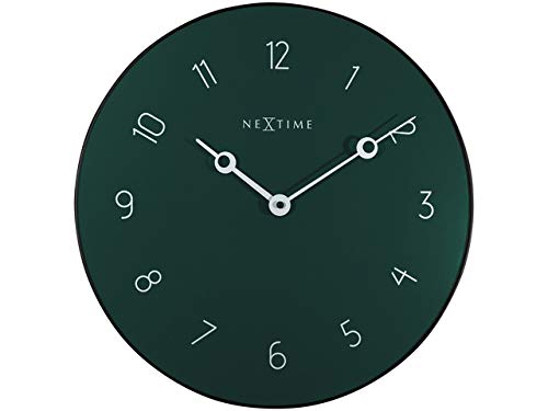 NexTime Carousel Metal/Glass Wall Clock