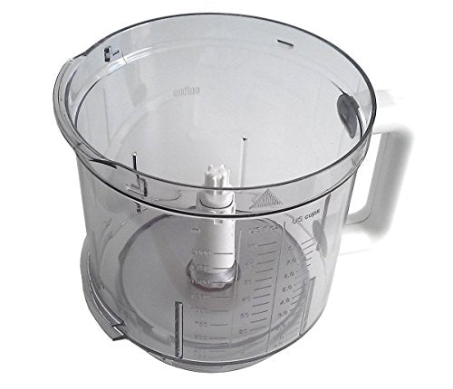 Bol De Hachoir 2L Compatible Braun MultiQuick | Pour Robots Combimax, K750, K600 | Référence AS00005622