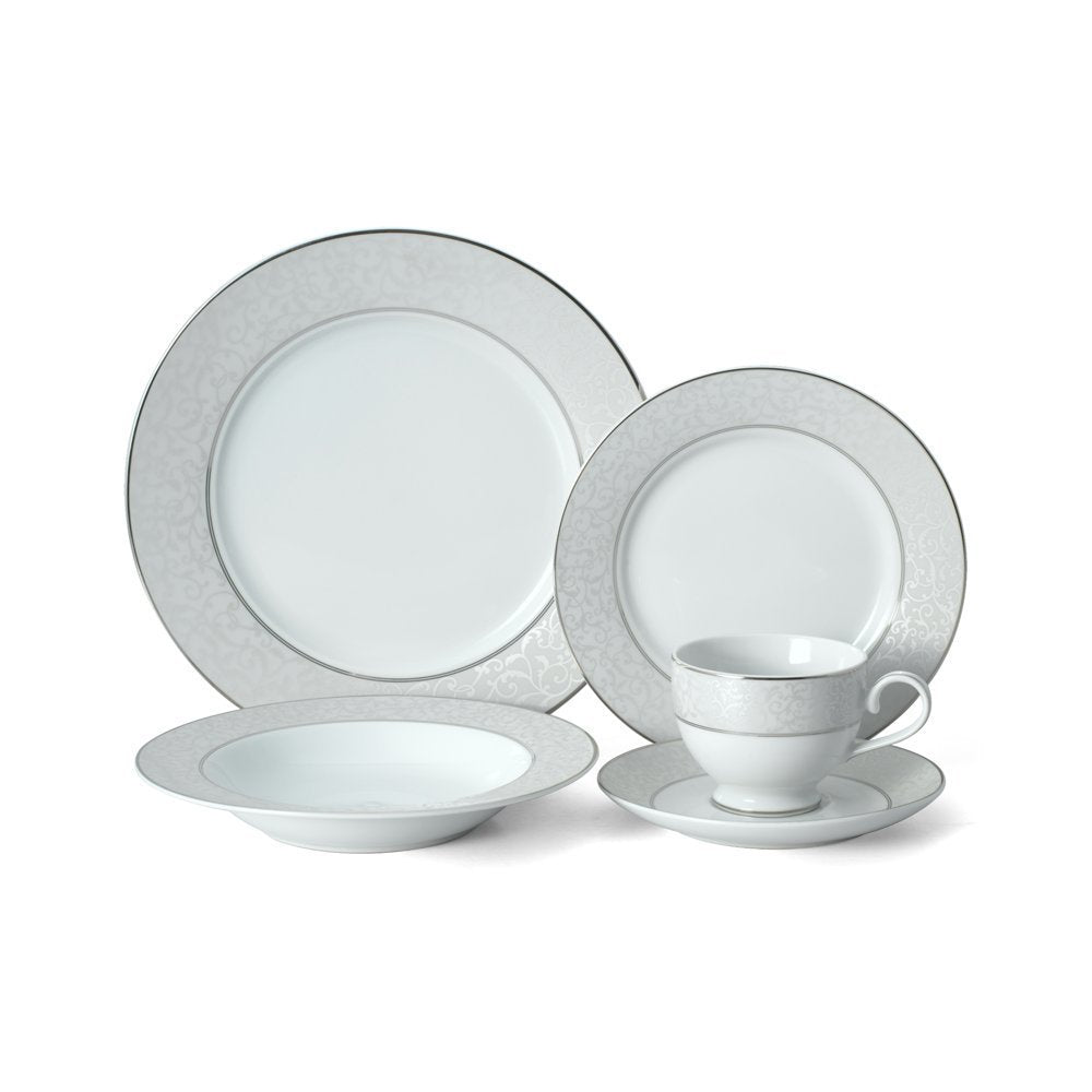Parchment 20 Piece Dinnerware Set, Service for 4