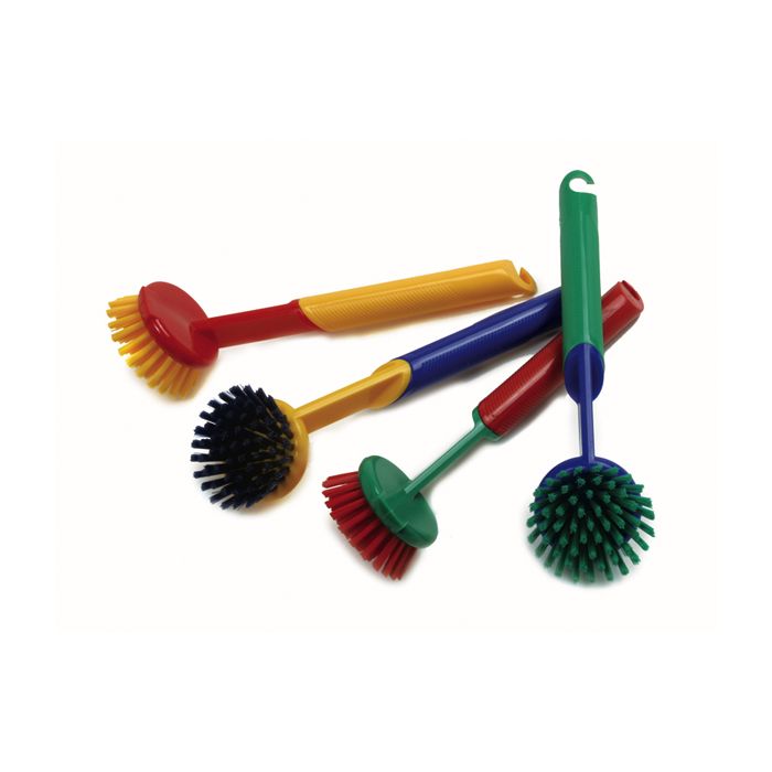 Norpro Round Dish Brush, Assorted Colors