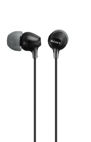 Sony Fashion Color EX Series Earbuds, Black