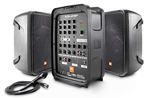 JBL Professional Portable All-in-One 2-way PA System with 8-Channel Mixer and Bluetooth