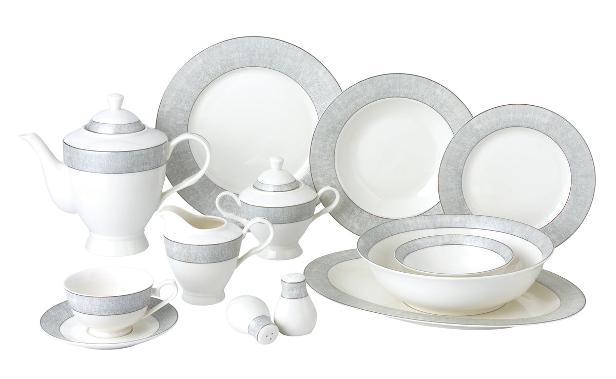 Joseph Sedgh Collection 57 Piece Dinnerware Set, Galaxy
