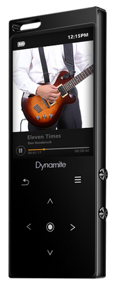 Samvix - Dynamite 32GB (NO SD SLOT) Kosher MP3 Player, Black