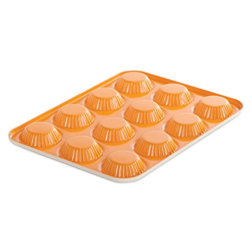 Nordic Ware 12-Cavity Quiche and Tart Pan, Mini