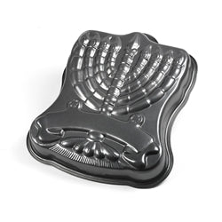The Kosher Cook Nonstick Chanukah Menorah Cake Pan (approximately 11")