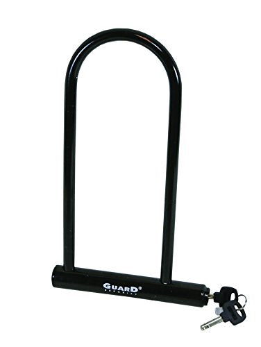 Guard Security Steel & Brass Bicycle Bike U-Lock with Carrier Bracket