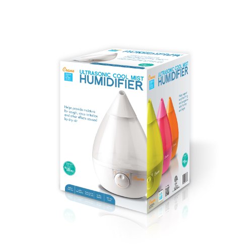 Crane Drop Shape Cool Mist Humidifier, White