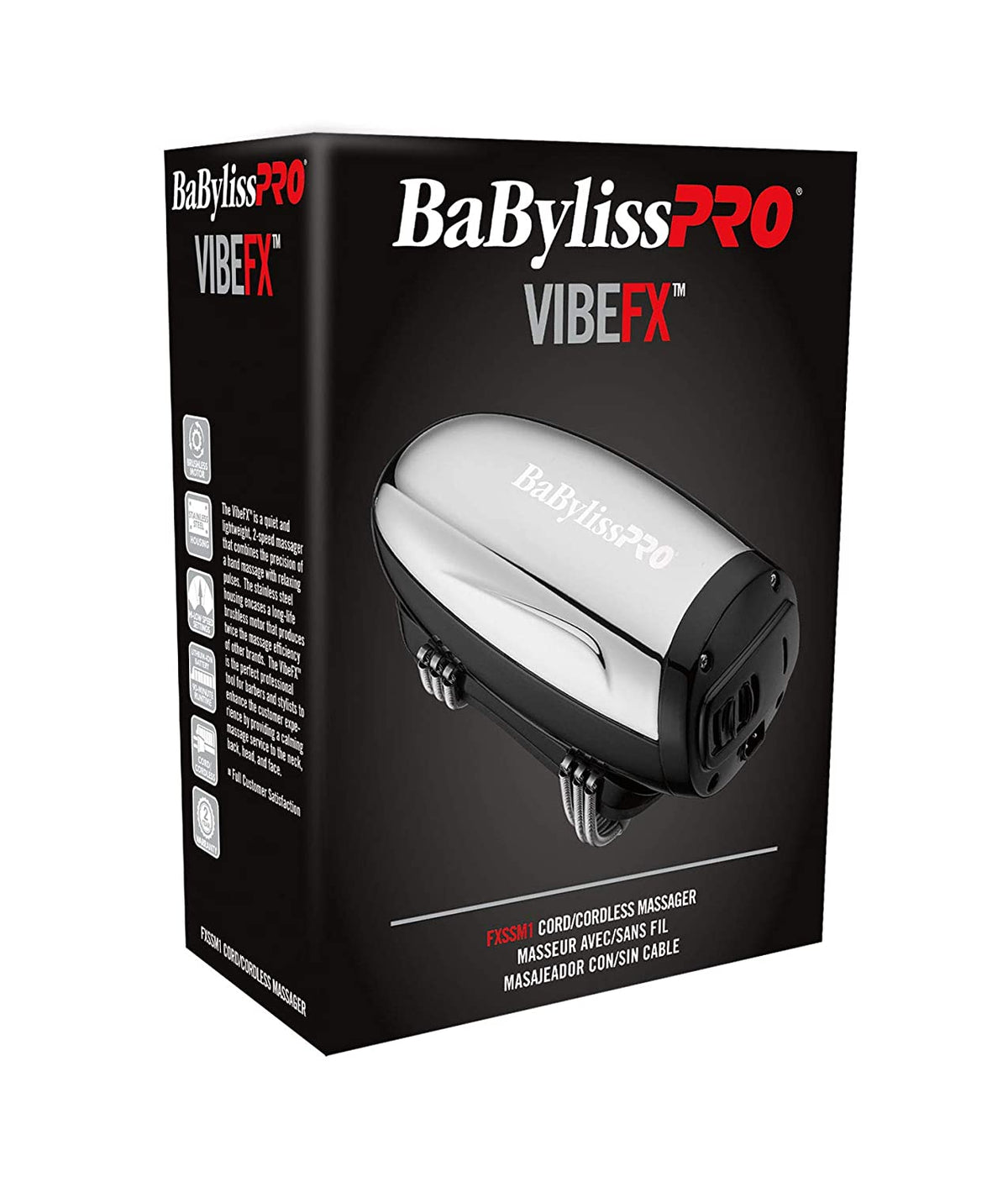 Babyliss PRO FXSSM1 VibeFX Cord/Cordless Massager