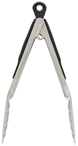  OXO Good Grips 12-Inch Stainless-Steel Locking Tongs
