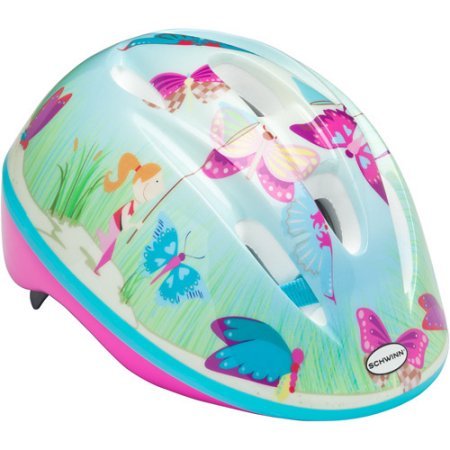 Schwinn Child Bike Helmet with Butterflies Age 3+