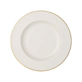 Villeroy & Boch Premium Bone Porcelain Anmut Gold Dinner Plate, 11.25"