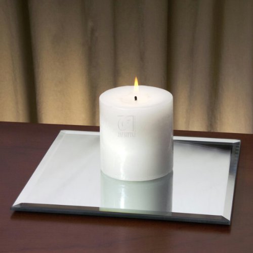 StudioSilversmiths 43589 13" Square Mirror Tray