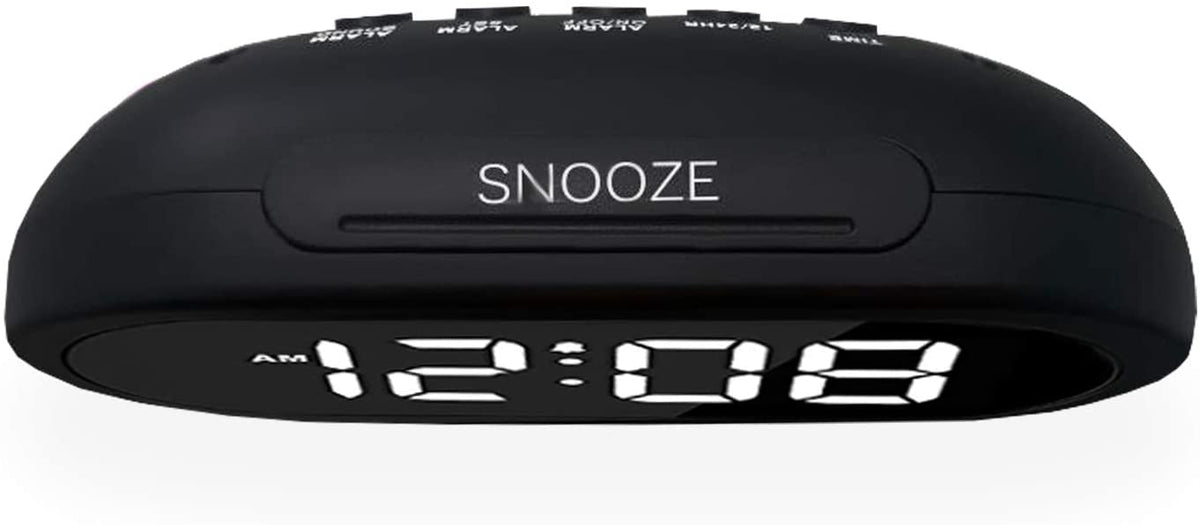 Riptunes LED Big Digit Digital Alarm Clock - Assorted Colors