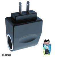 TRISONIC SN-CP500 SONITEK CAR CHARGER TO WALL CHARGER CONVERTER(PLUG DC ADAPTERS INTO WALL)