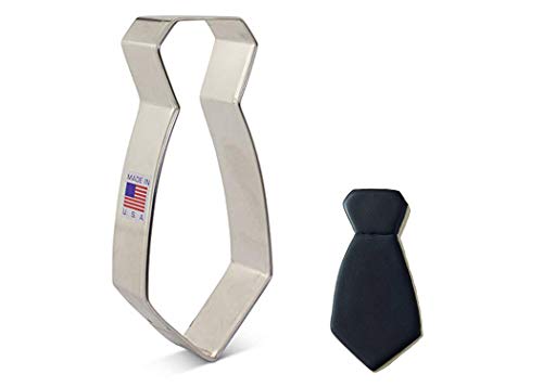 Ann Clark Cookie Cutters Neck Tie Cookie Cutter, 4.75"