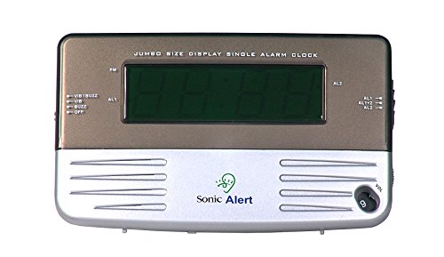 Sonic Boom Vibrating Alarm Clock SB200SS