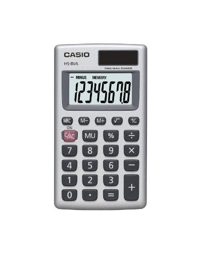 Casio HS8VA Standard Function Calculator
