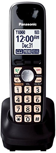 その他家電 Panasonic KX-TGA401B Extra Handset for KX-TG4000 Series Cordless Phone Black Panasonic KX-TGA401B Extra Handset for KX-TG4000 Series Cordless Phone