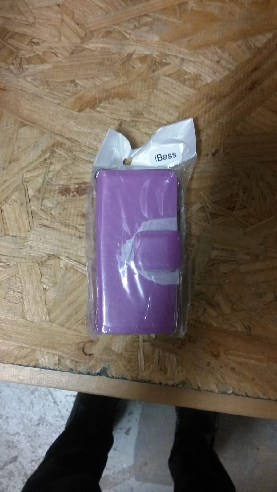 SamVix IBass Leather Protective Case, Purple