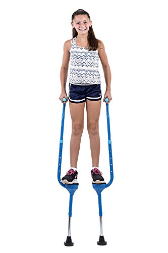 Flybar Master Walking Stilts, Adjustable Height, Blue