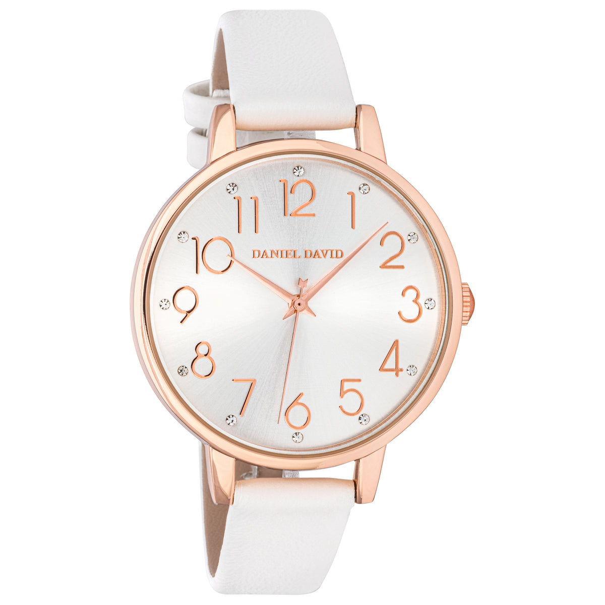Marciano Daniel David Women's Analog Watch - White / Rose Gold
