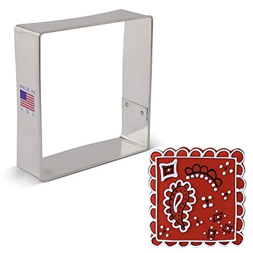 Ann Clark Cookie Cutters Square Cookie Cutter, 3"